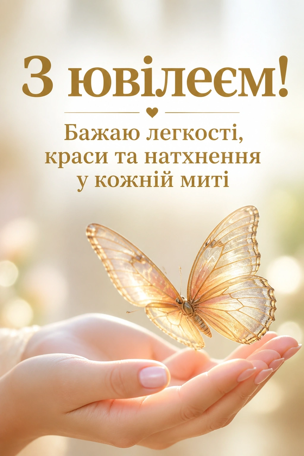 привітання з ювілеєм жінці своїми словами