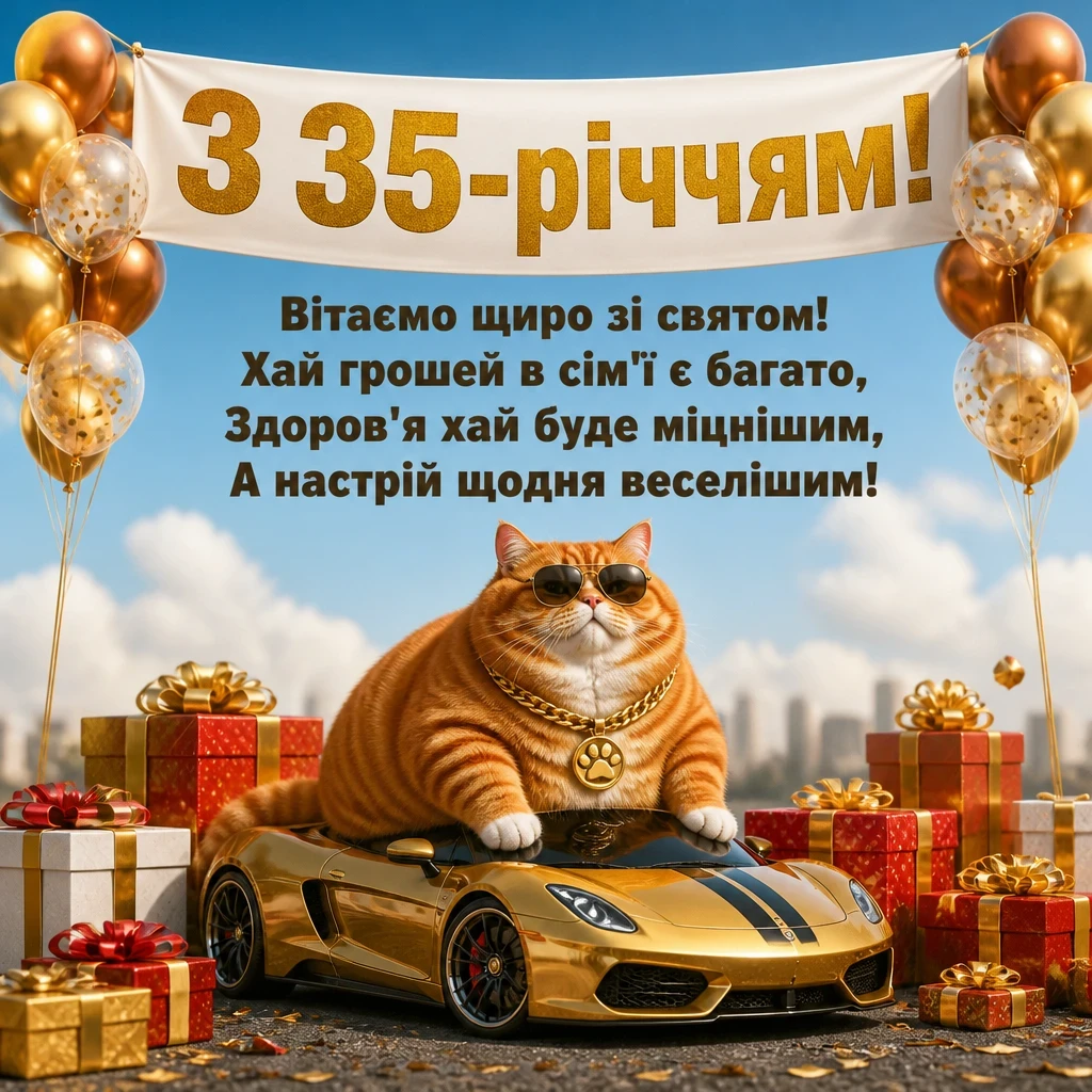 привітання для сина з 35 річчям від батьків