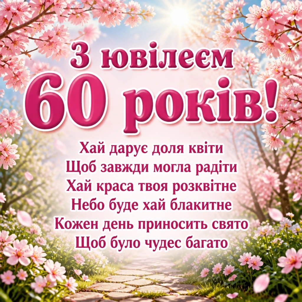 ювілей 60 років жінці привітання ювілей 60 років жінці привітання