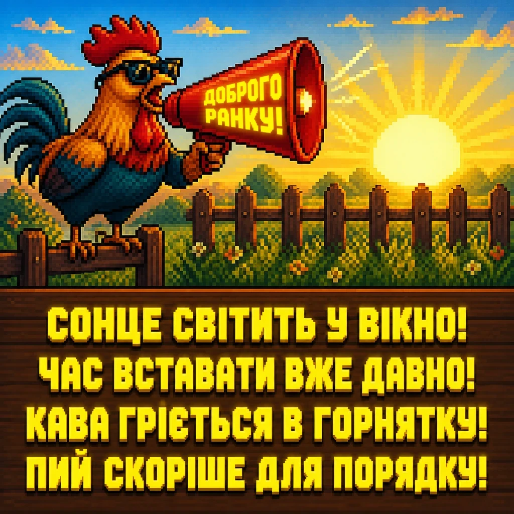 доброго ранку прикольні
