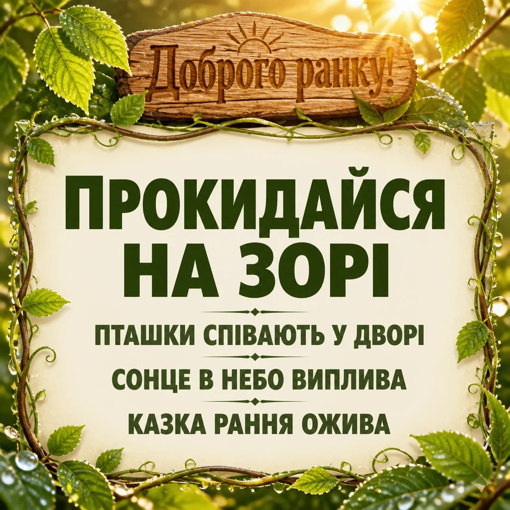оригінальні привітання з добрим ранком оригінальні привітання з добрим ранком