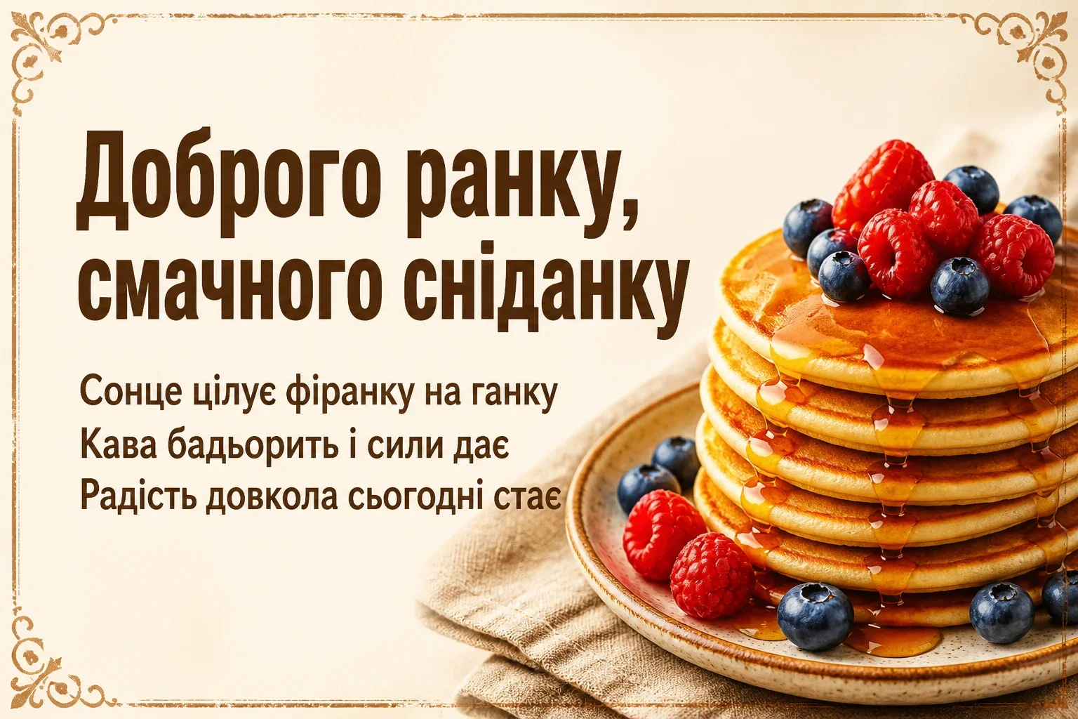 оригінальні привітання з добрим ранком оригінальні привітання з добрим ранком
