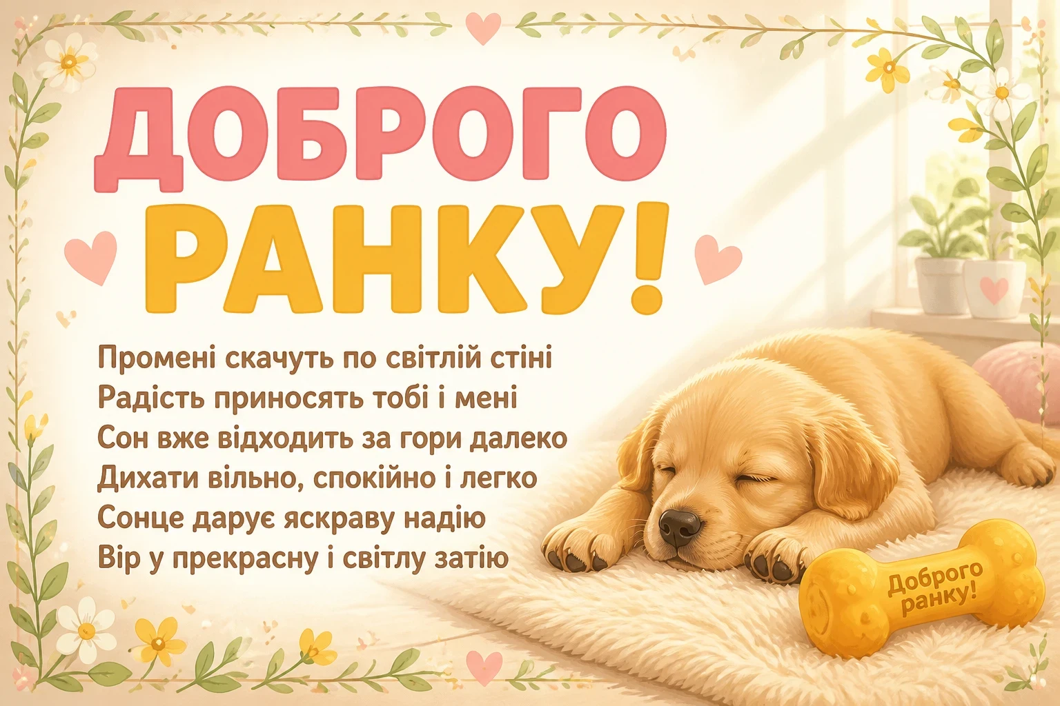 оригінальні привітання з добрим ранком оригінальні привітання з добрим ранком