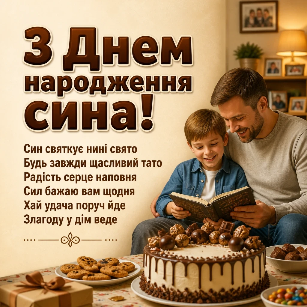 привітання батька з днем народження сина привітання батька з днем народження сина