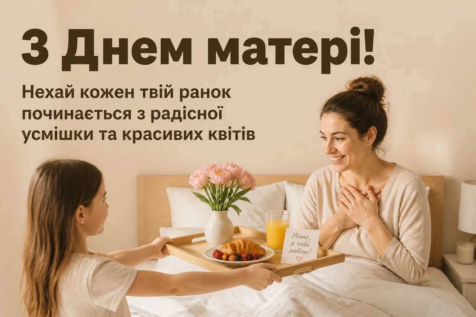 з днем матері люба матусю