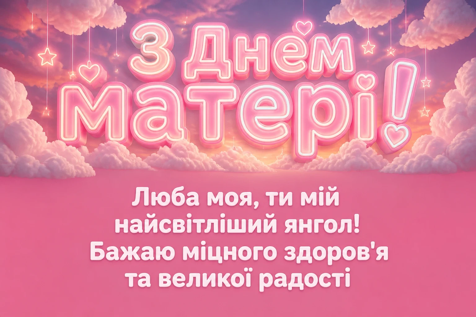 з днем матері люба матусю