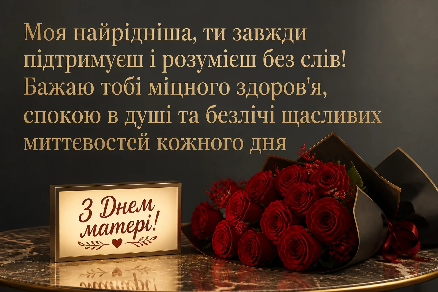 з днем матері люба матусю