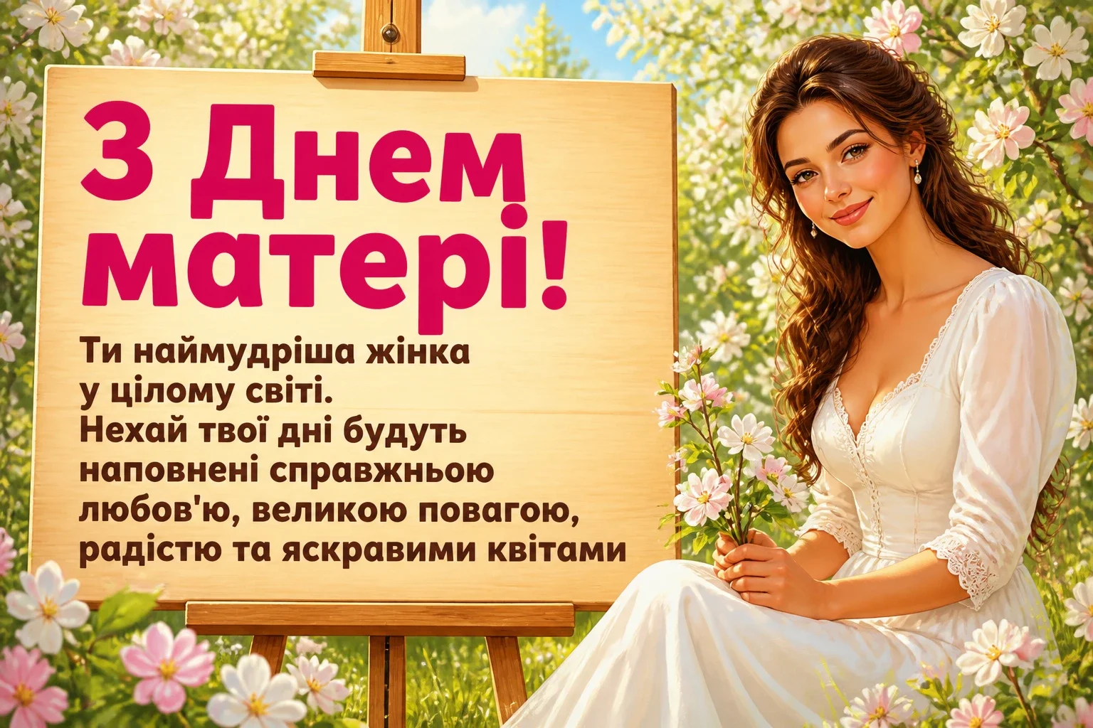 з днем матері люба матусю