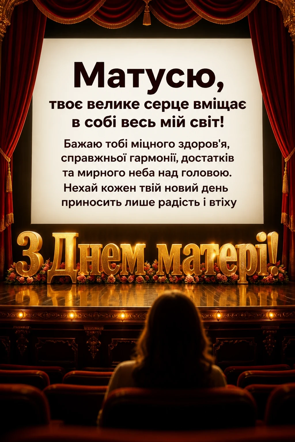 з днем матері люба матусю
