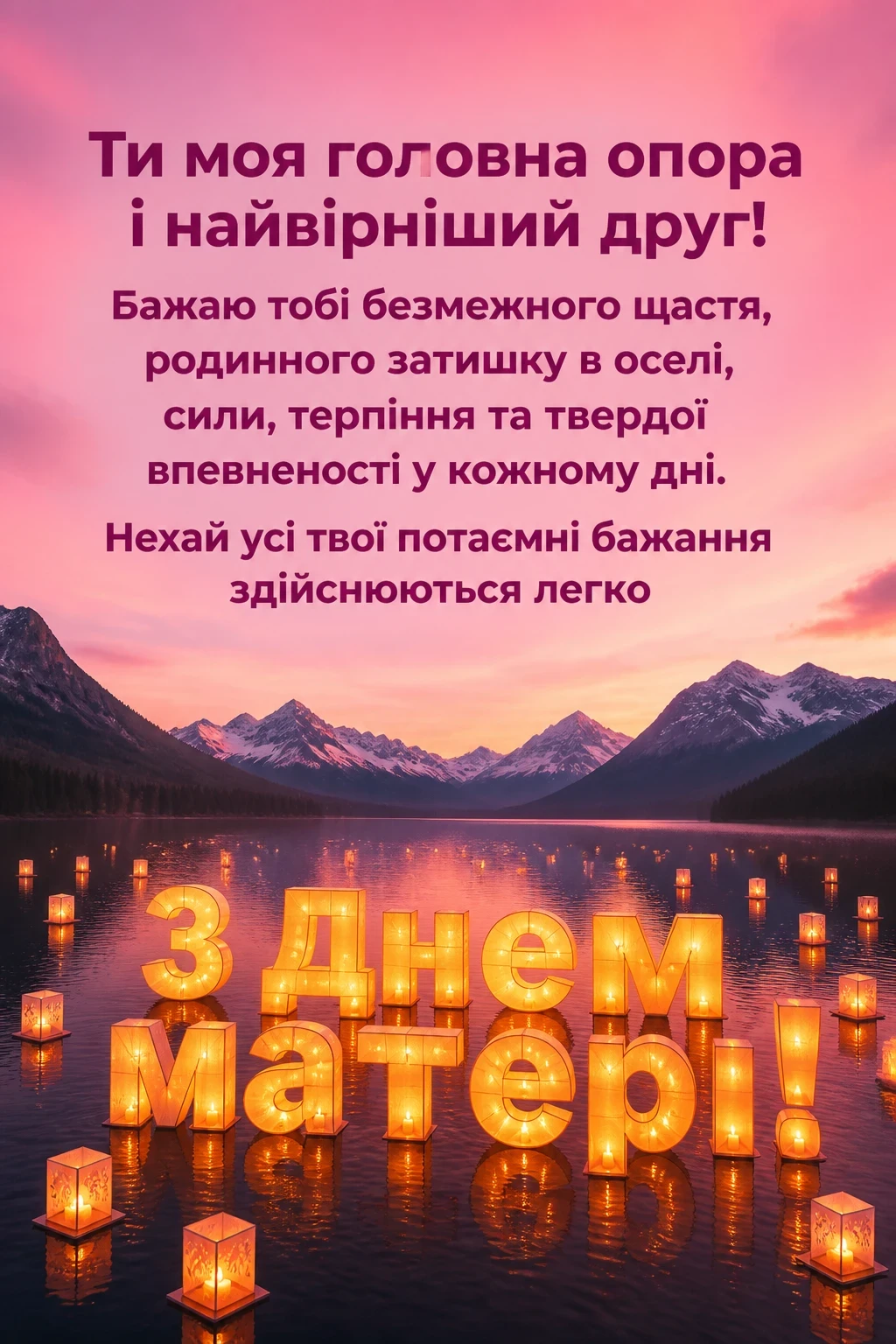 з днем матері люба матусю