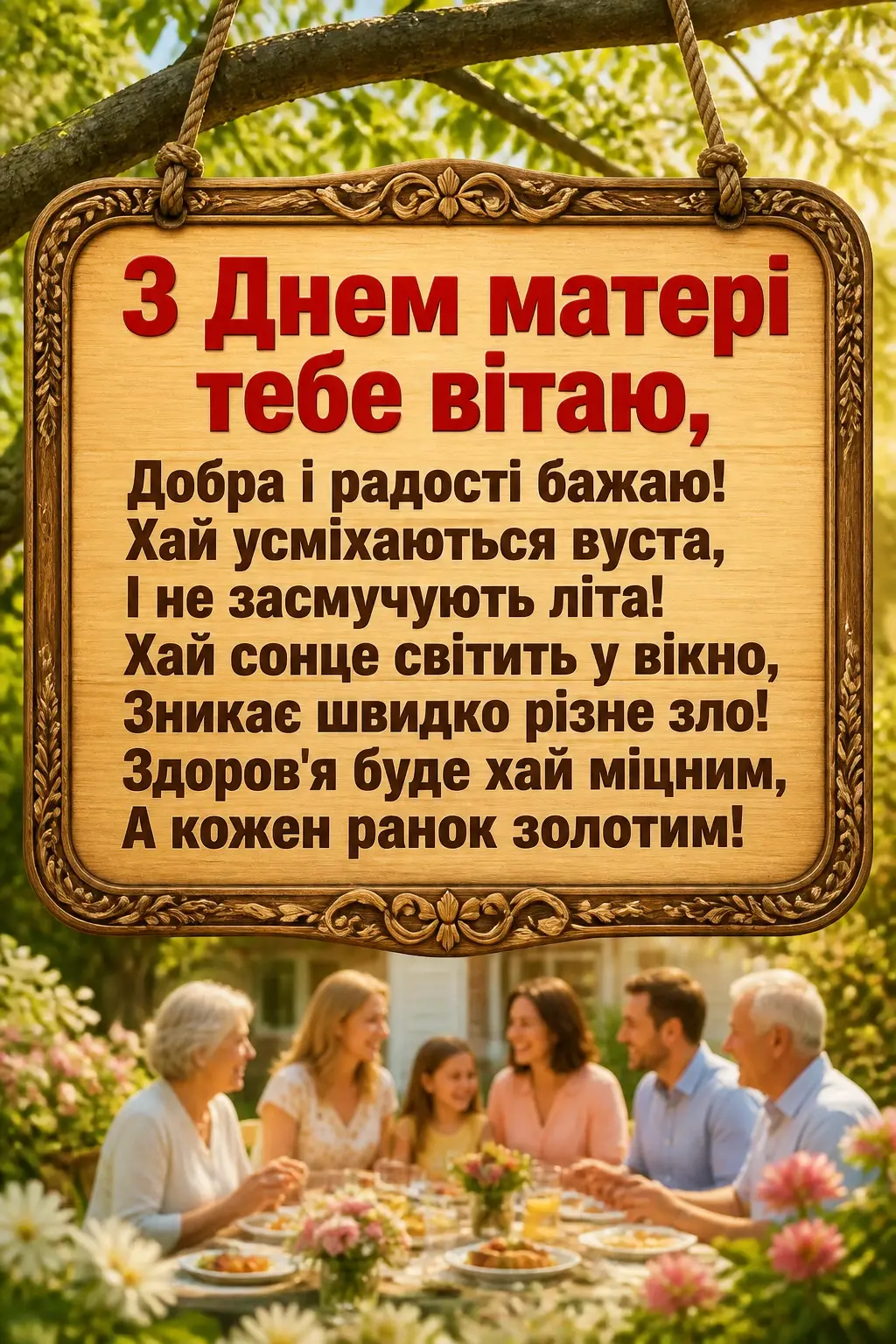 з днем матері люба матусю