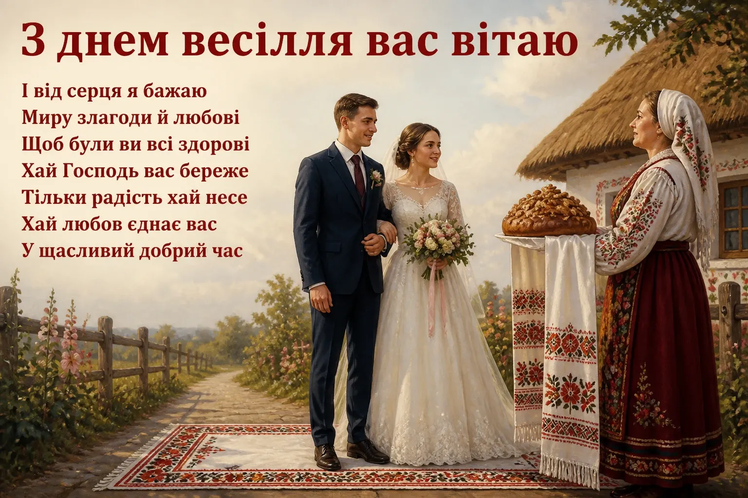 гарне привітання на весілля від мами нареченого своїми словами гарне привітання на весілля від мами нареченого своїми словами