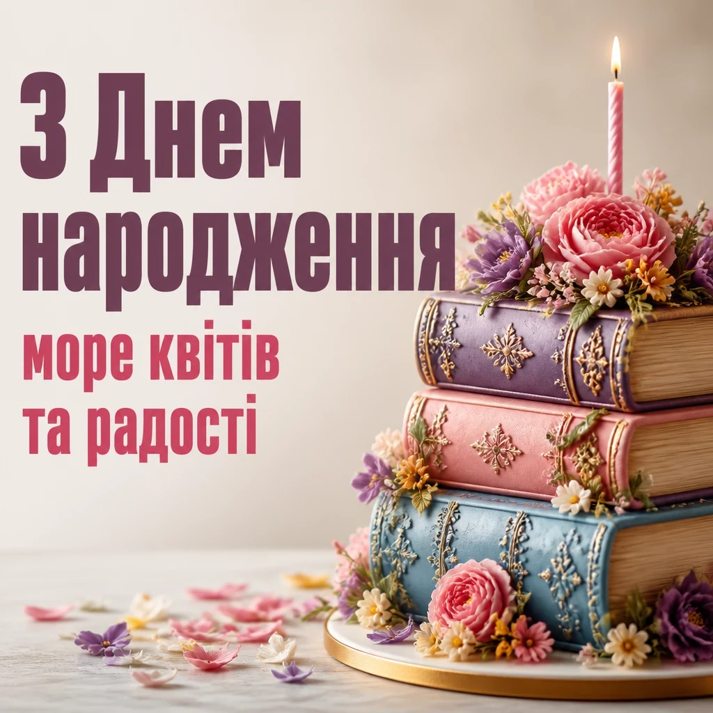 з днем народження люба вчителько