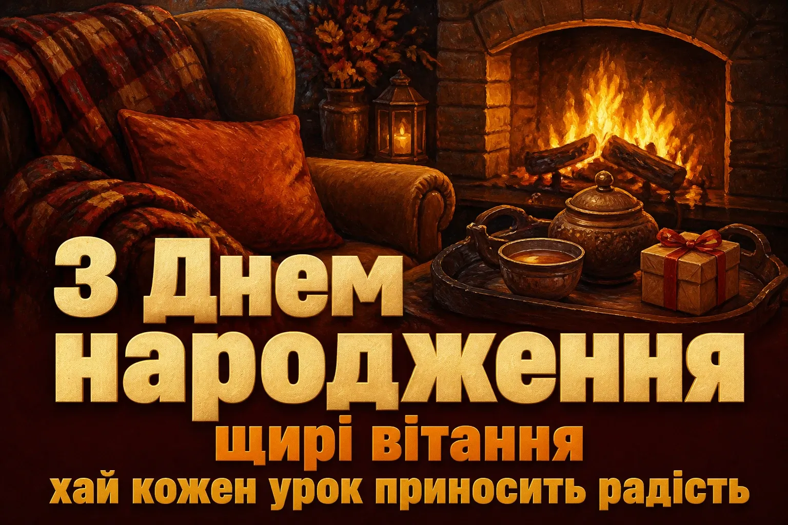 з днем народження люба вчителько
