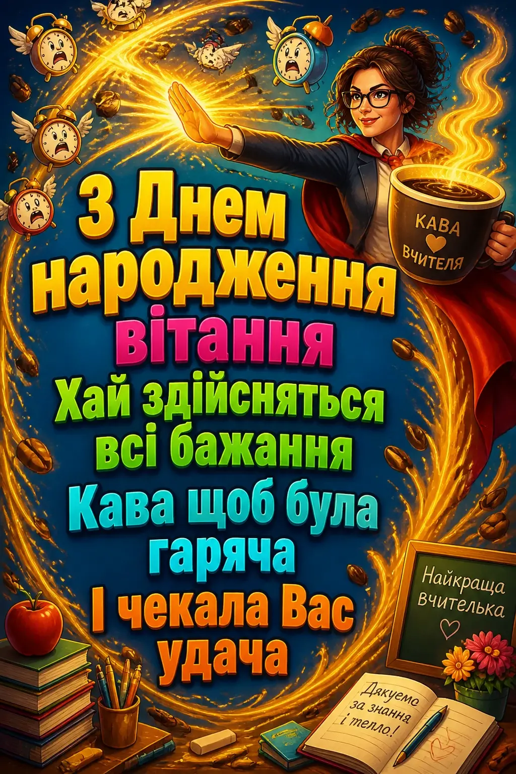 з днем народження люба вчителько