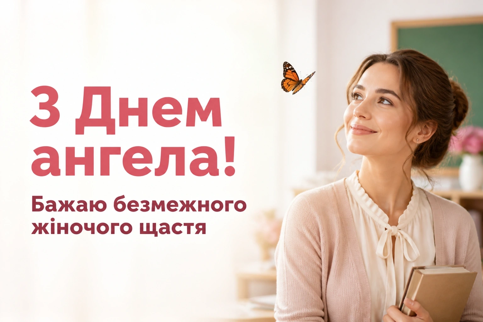 з днем ангела вчительці