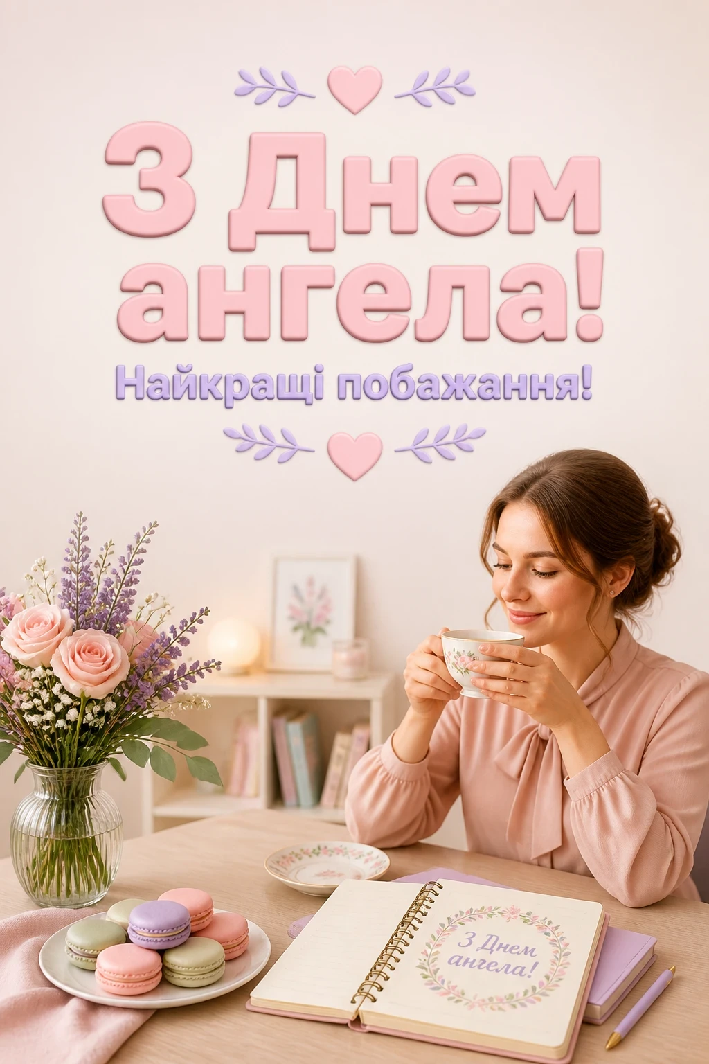 з днем ангела вчительці