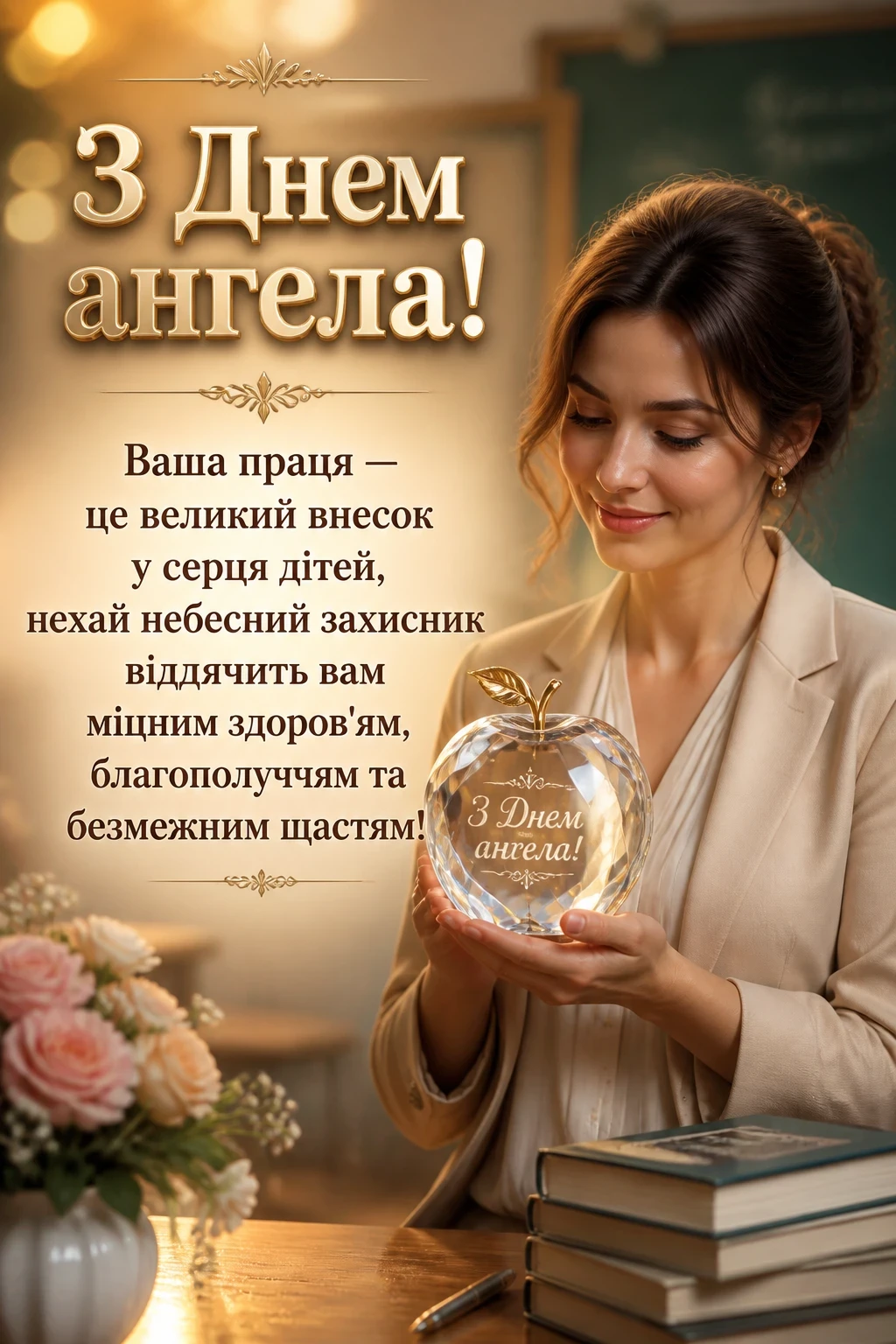 привітання з днем ангела вчительці привітання з днем ангела вчительці