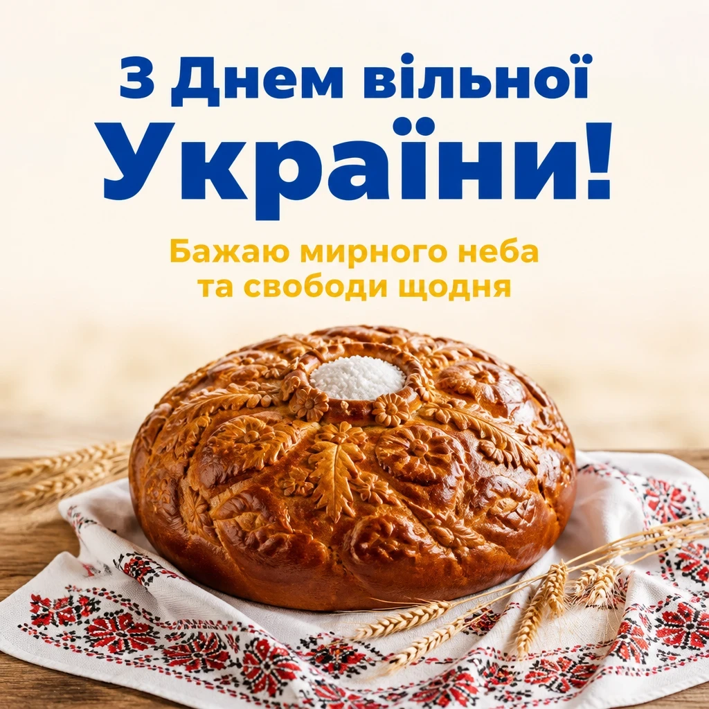 привітання з днем незалежності україни