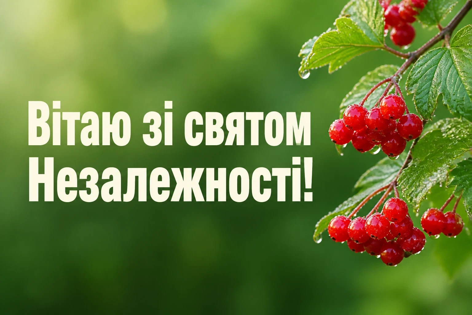 привітання з днем незалежності україни