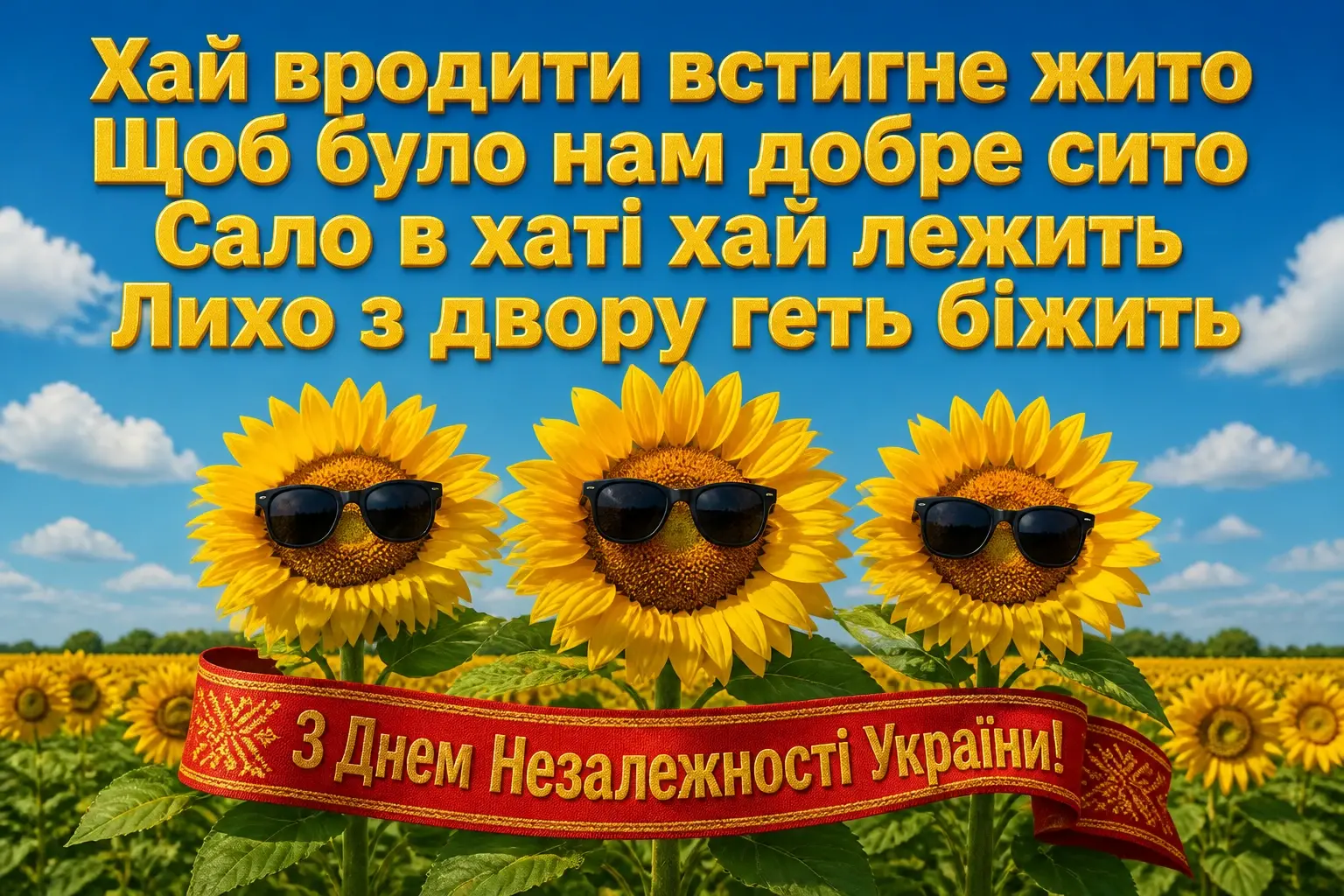 листівка привітання з днем незалежності україни листівка привітання з днем незалежності україни